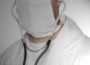 Medici: foto generica con camice, mascherina e stetoscopio